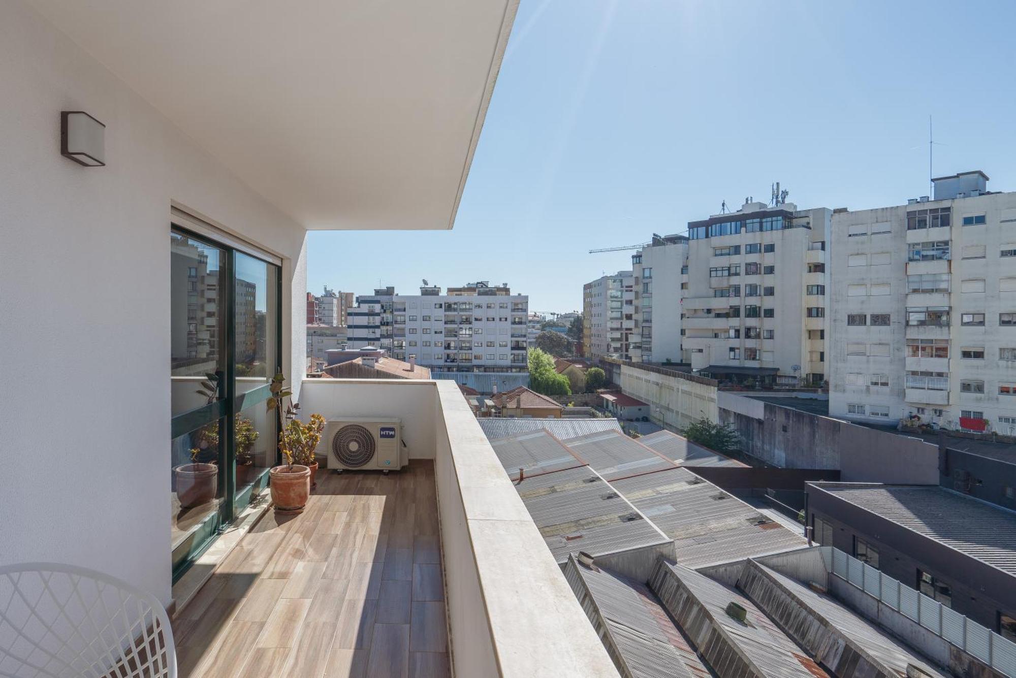 Gaia Terrace Apartamento Qian 2Br Ac L Free Parking Vila Nova de Gaia Exterior foto